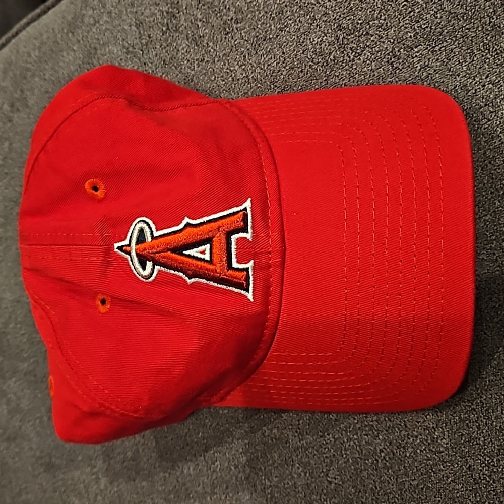 LAA Angel's Baseball red adjustable women's cap MLB